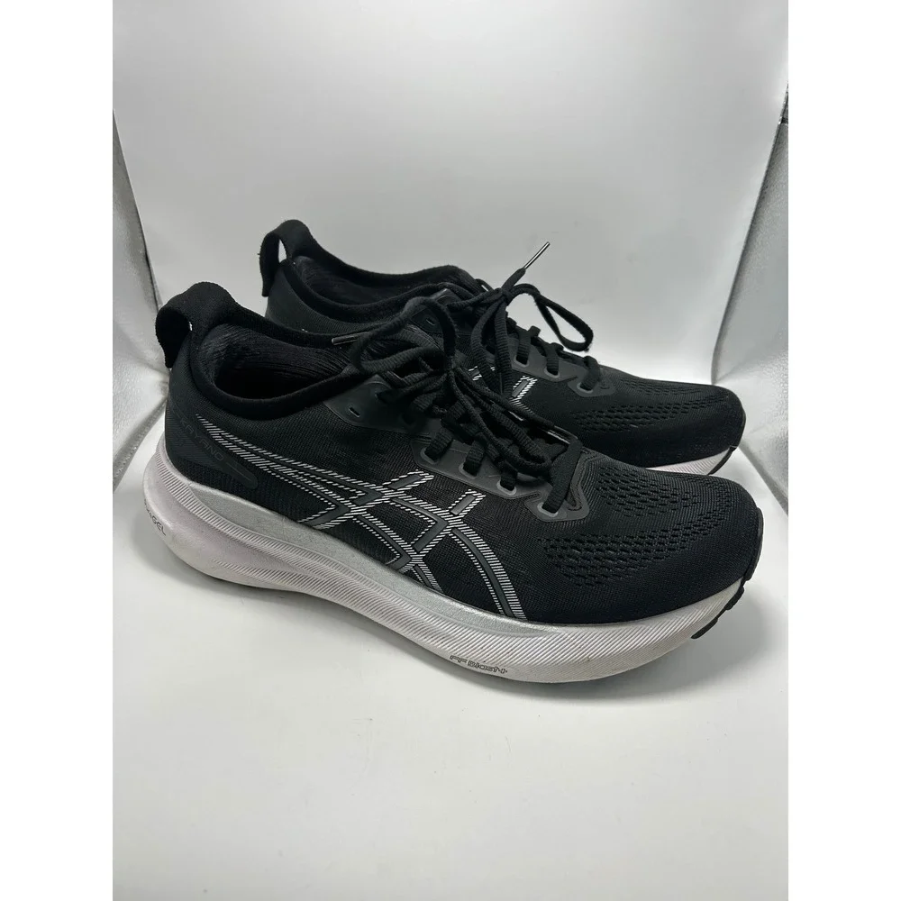 ASICS Gel-Kayano 31 Running Shoes Womens 10 Black White FF Blast Plus 1012B670